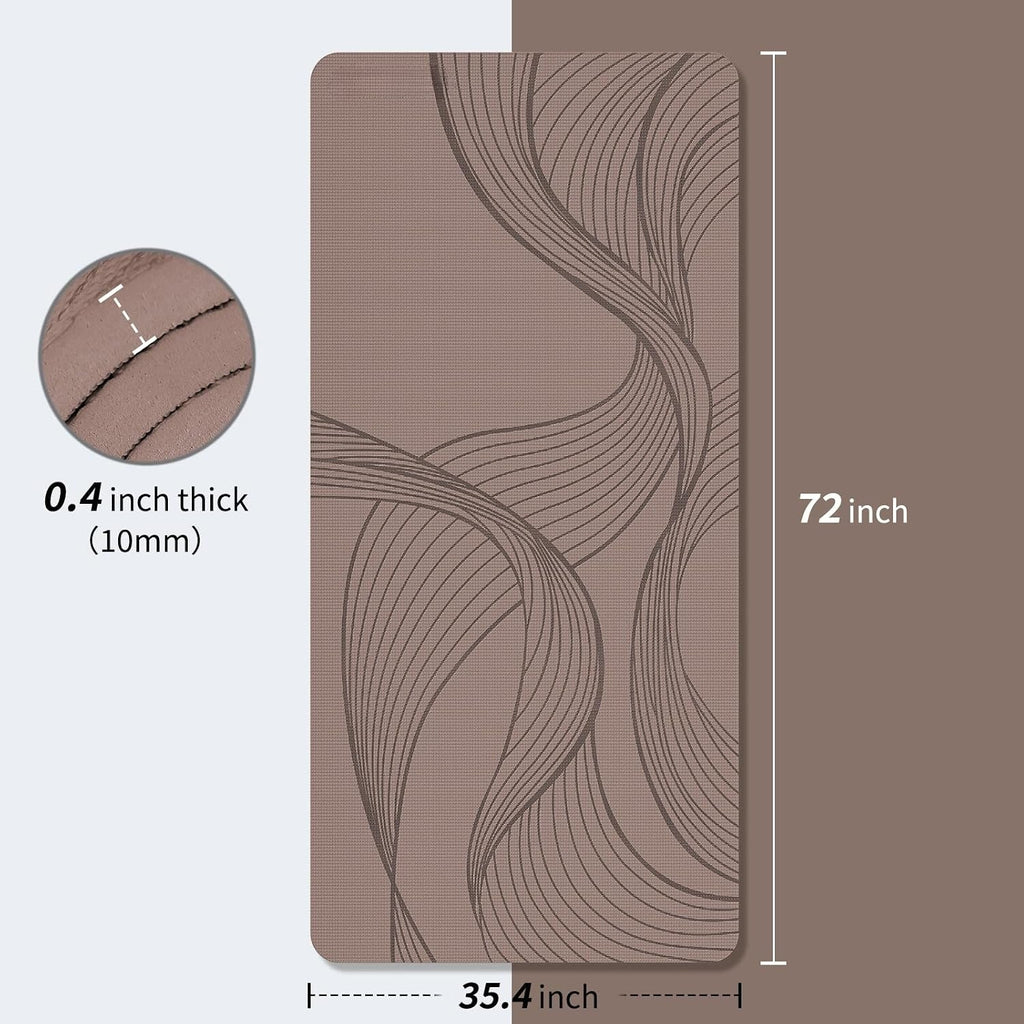 Large Extra Wide Non Slip Yoga Mat