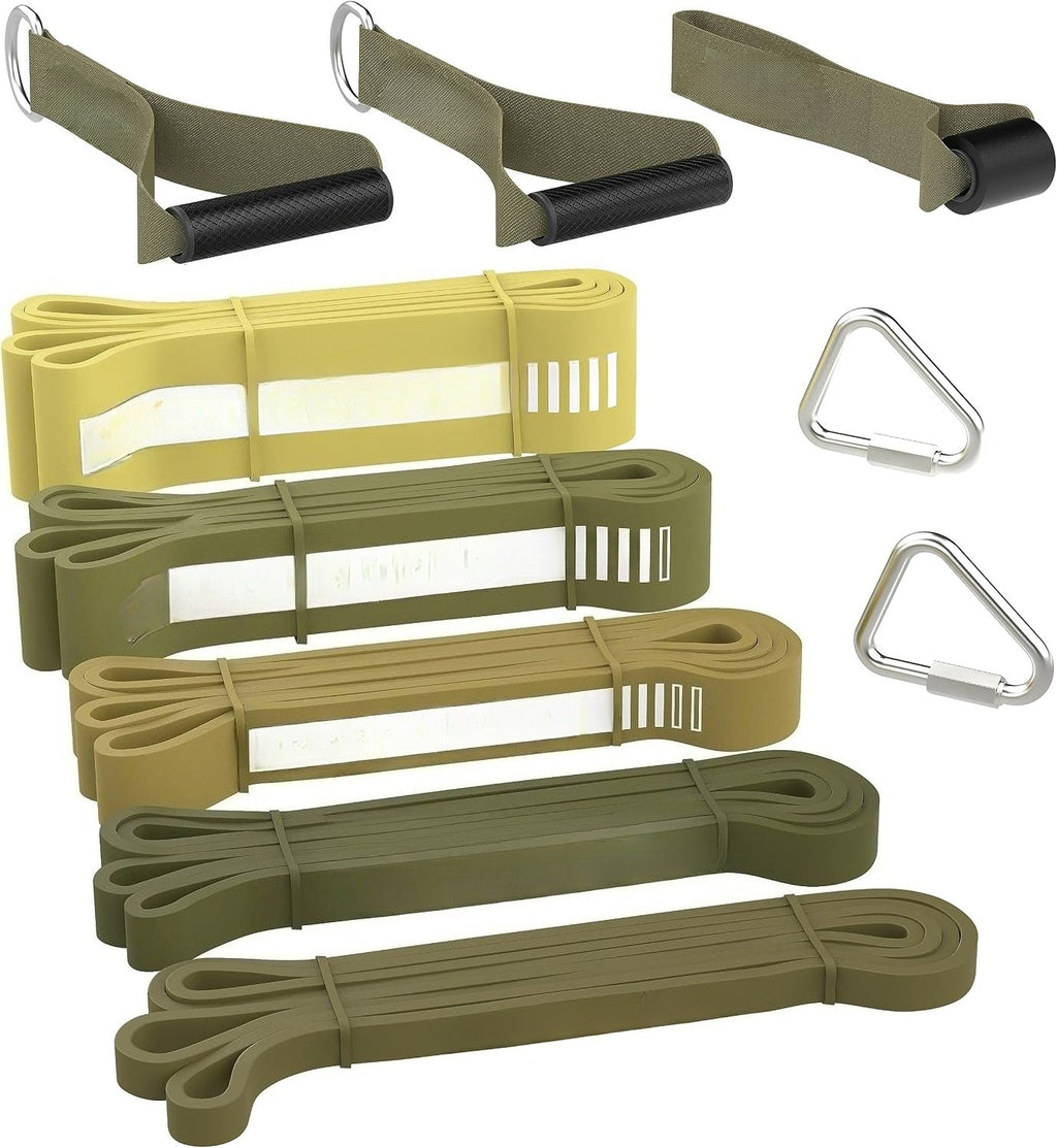 Latex Pull Up Assistance Resistance Bands Set