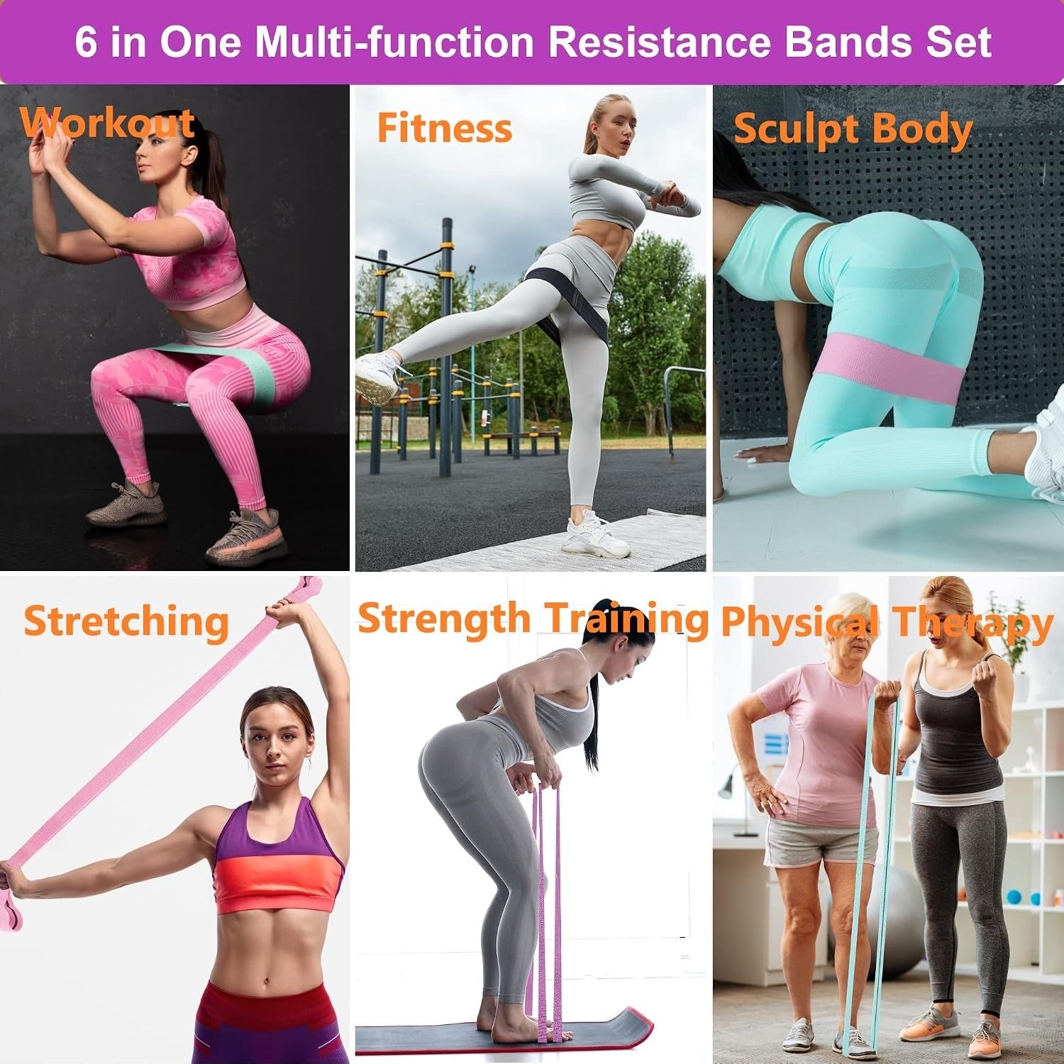 Fabric Workout Resistance Booty Bands