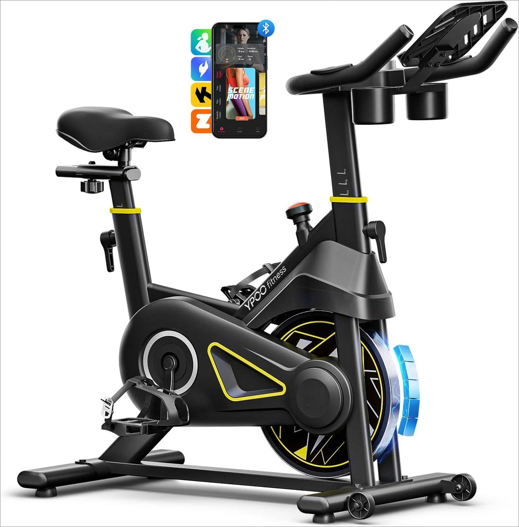 Magnetic Adjustable Exercise Bike 330LBS