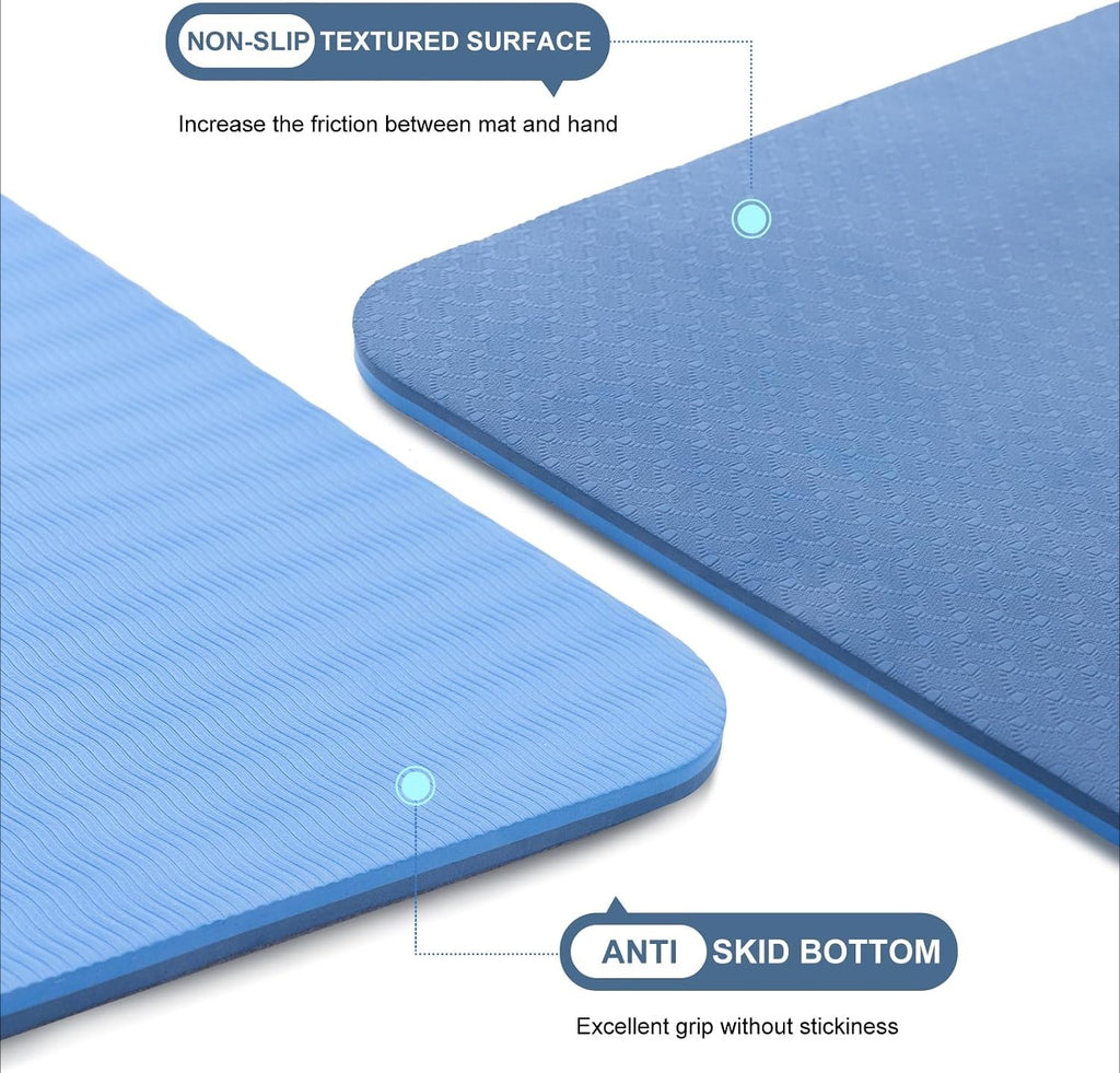 TPE Non Slip Extra Thick Yoga Mat