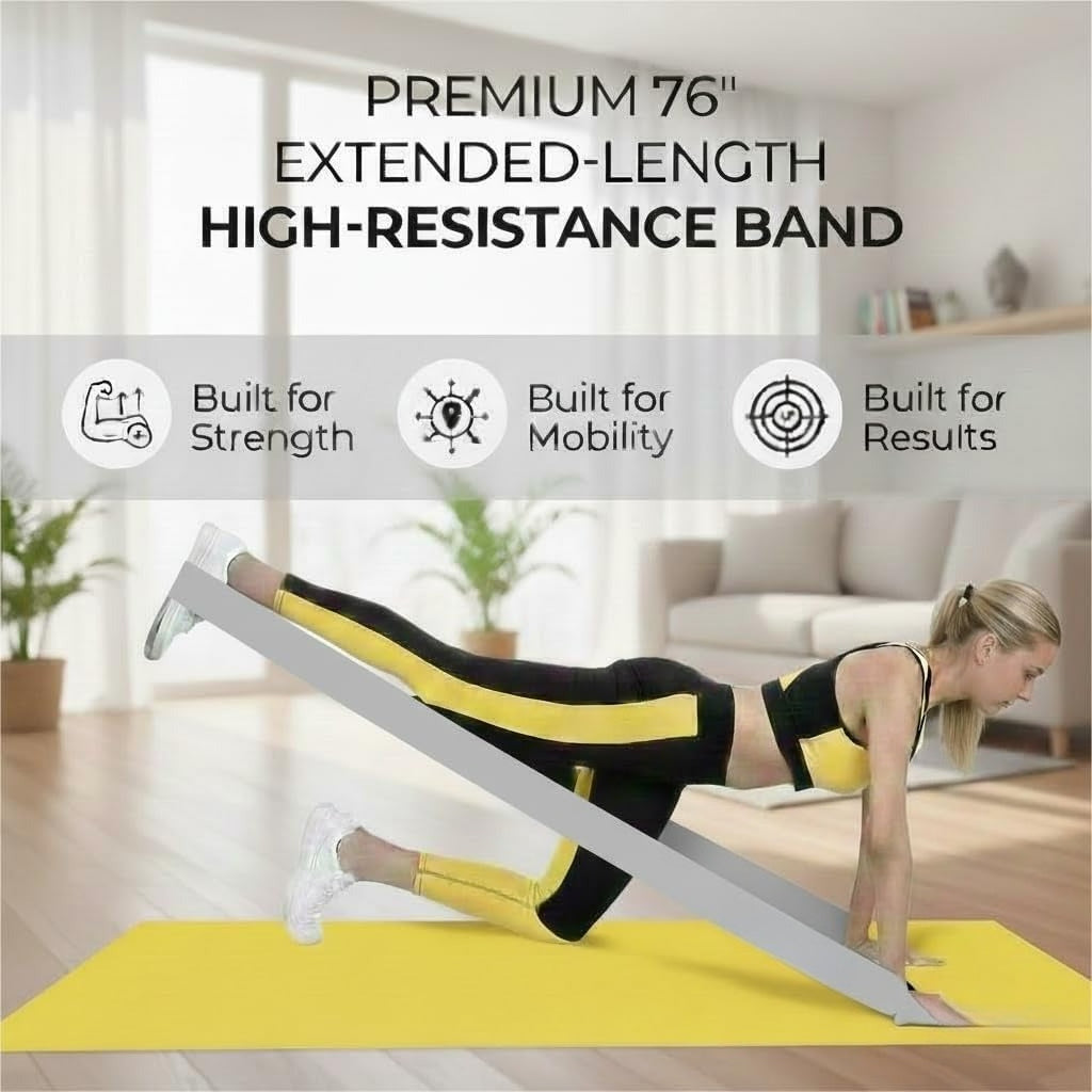 76" Wide Fabric Workout Resistance Band