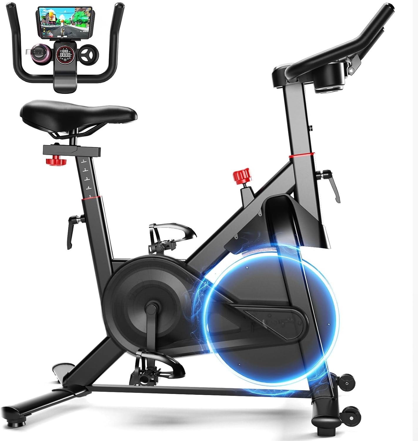 Magnetic Stationary Exercise Bike 300LBS