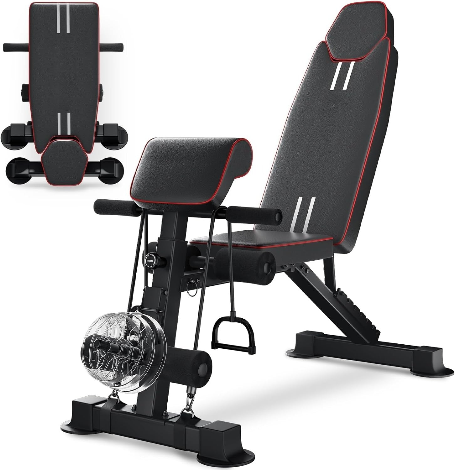 660LBS Foldable Adjustable Weight Bench