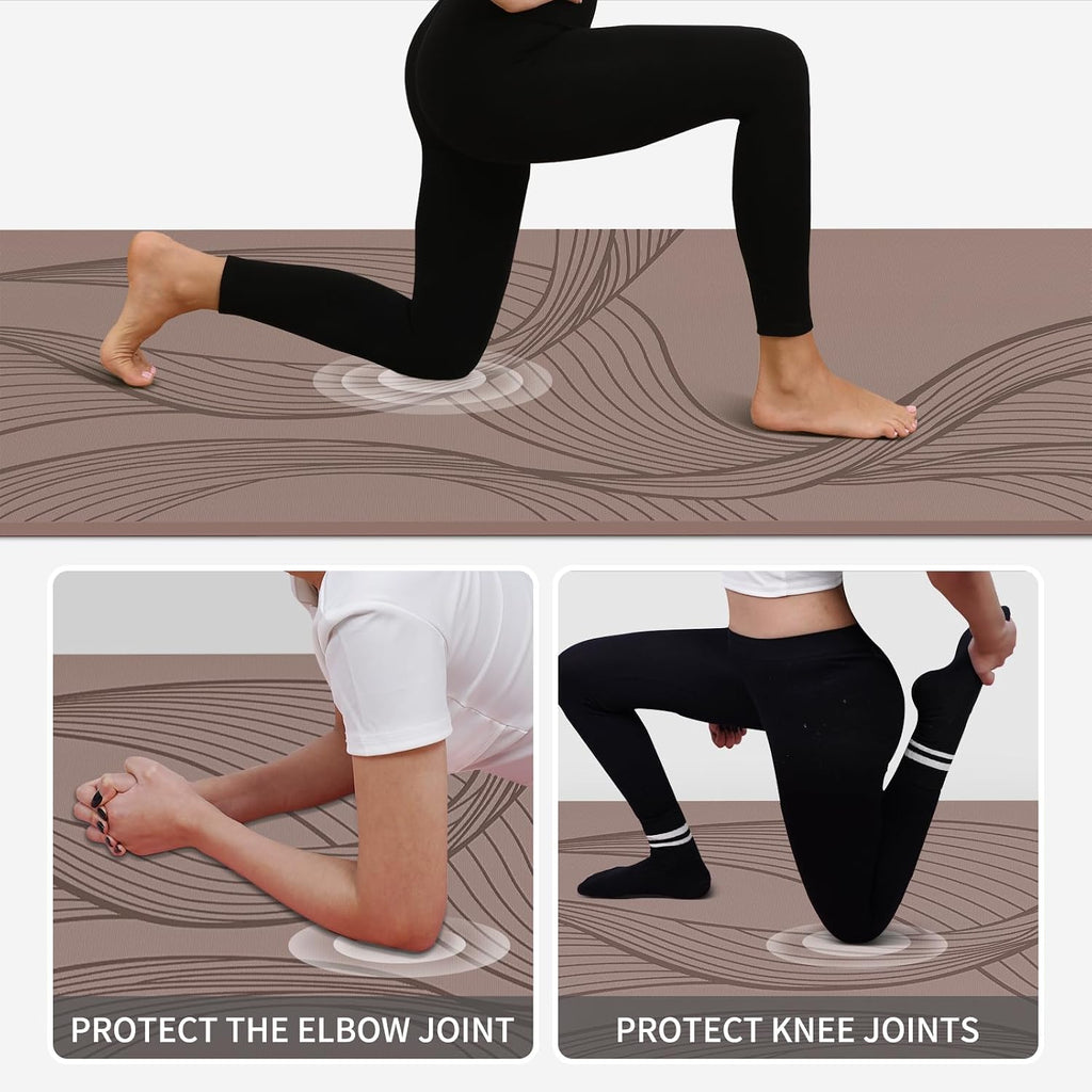 Large Extra Wide Non Slip Yoga Mat