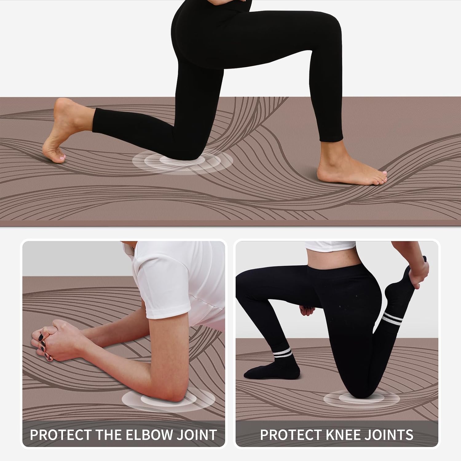 Large Extra Wide Non Slip Yoga Mat