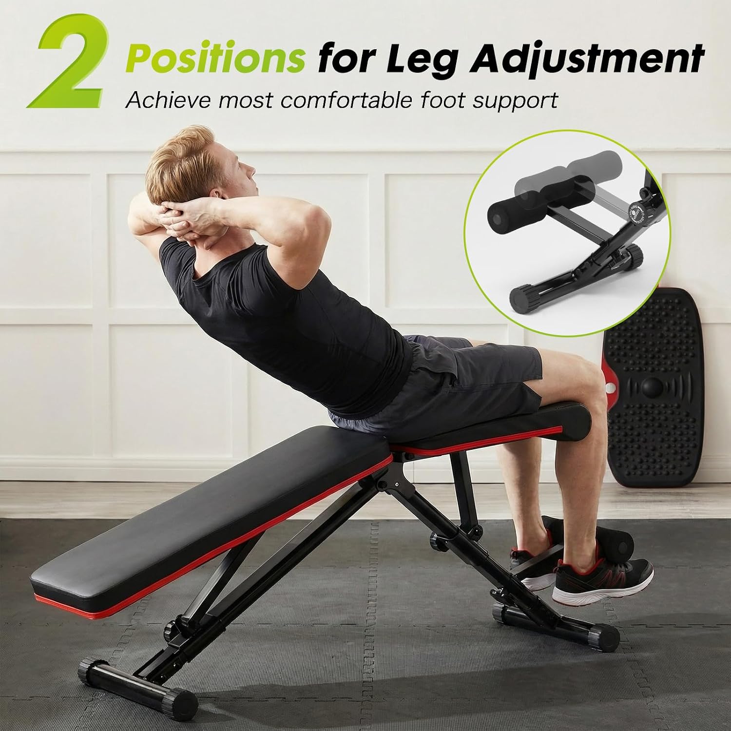 795LBS Foldable Adjustable Weight Bench