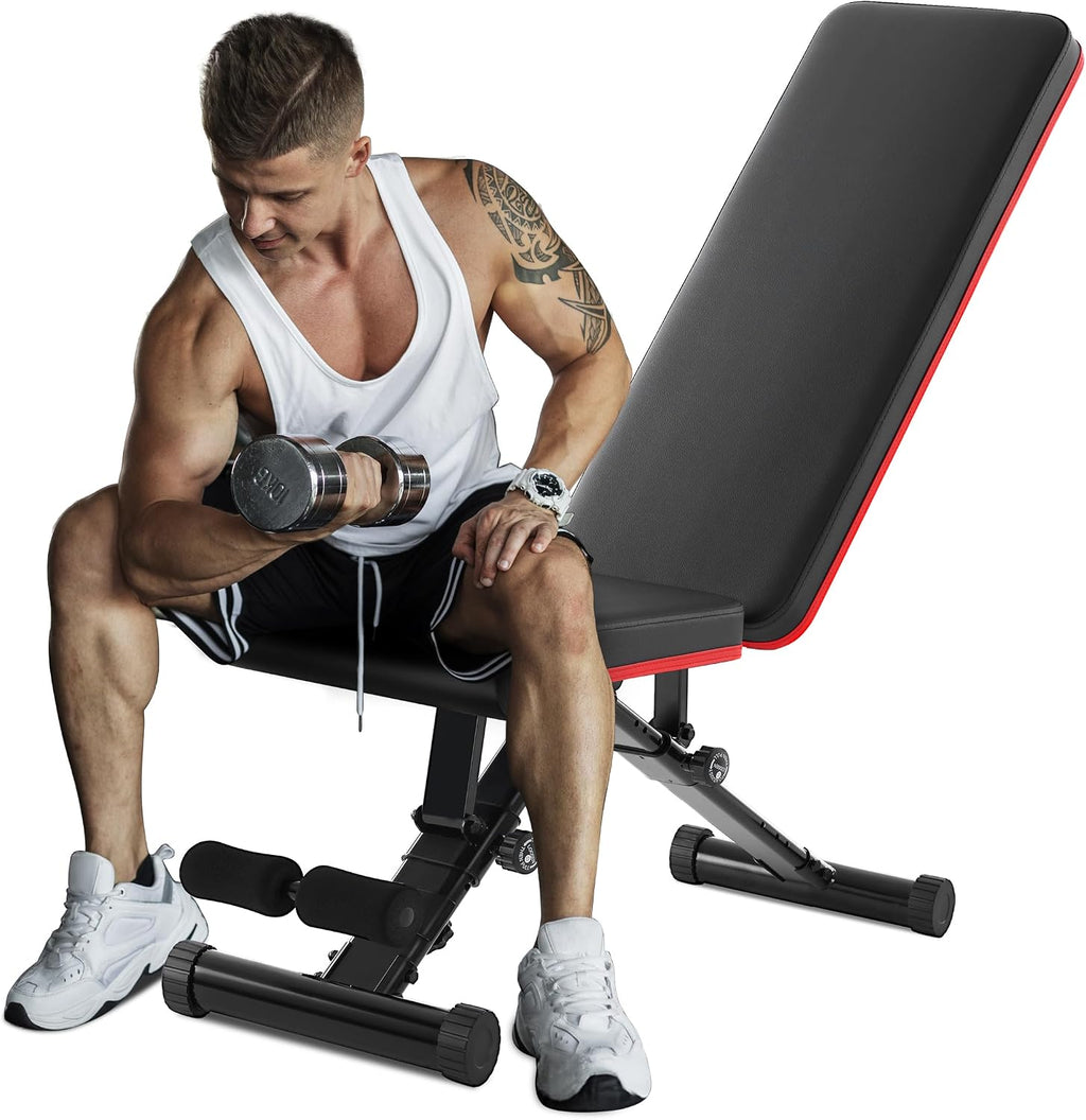 795LBS Foldable Adjustable Weight Bench