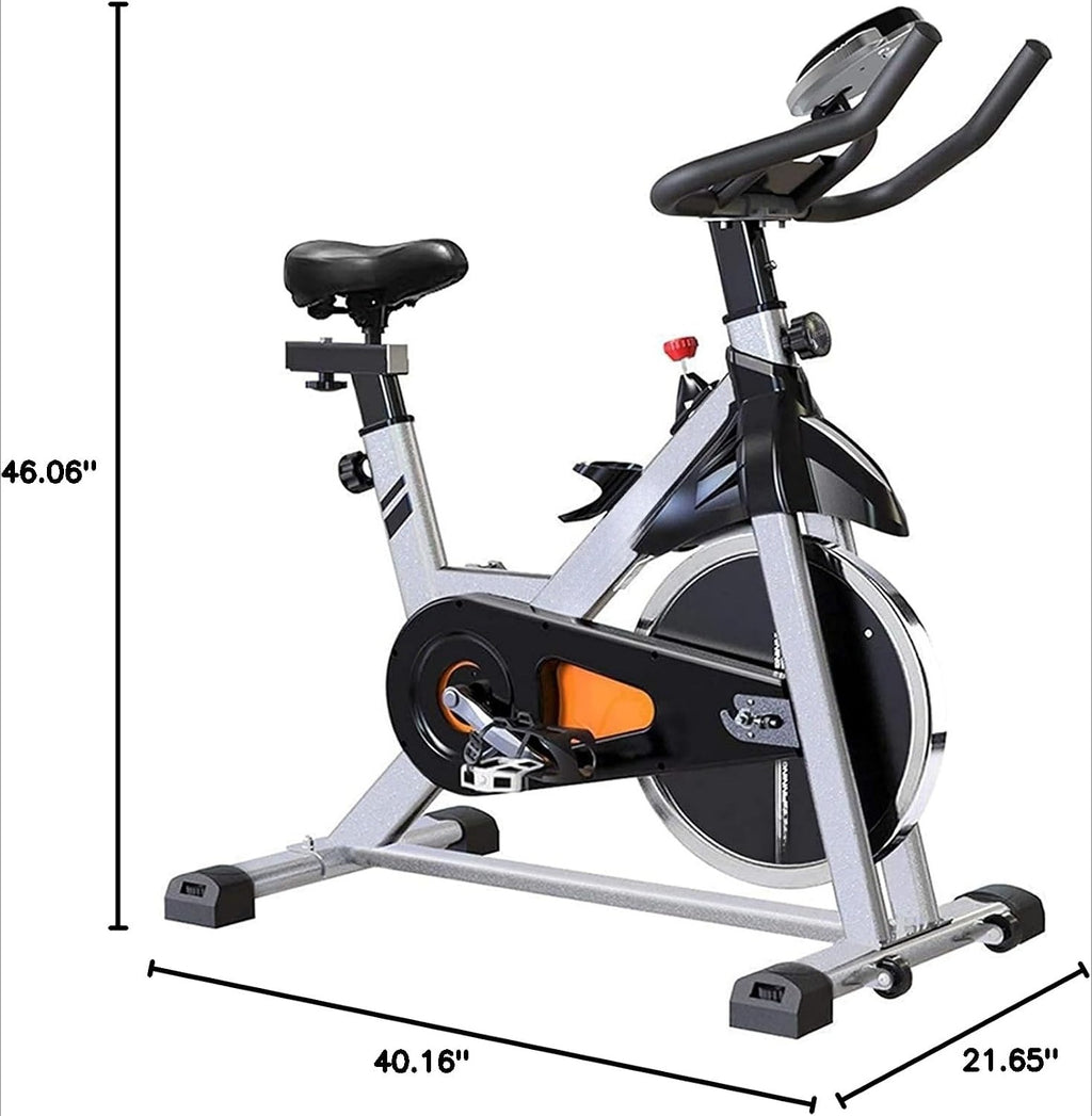 Magnetic Stationary Exercise Bike with App Support