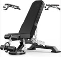 1800LBS Heavy Duty Adjustable Weight Bench with Leg Holder