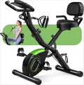 5-in-1 Folding Magnetic Exercise Bike 330LB