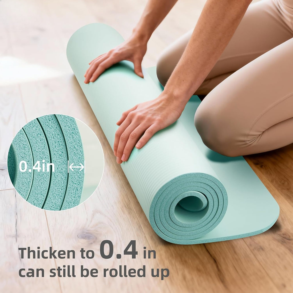 Wide Extra Thick Non Slip Yoga Mat