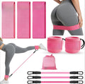 Fabric Cuffed Workout Resistance Bands Set
