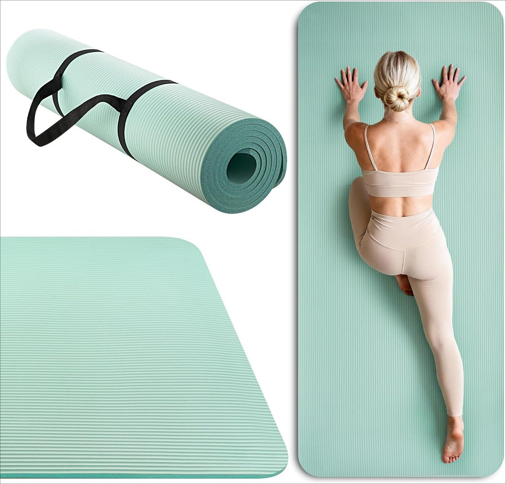 Wide Extra Thick Non Slip Yoga Mat