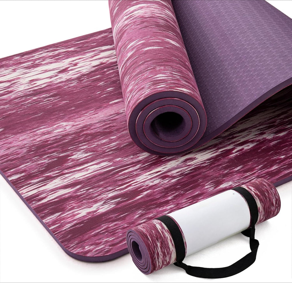 Eco Non Slip Extra Thick Yoga Mat