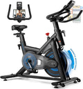 Magnetic Stationary Exercise Bike with App Sync