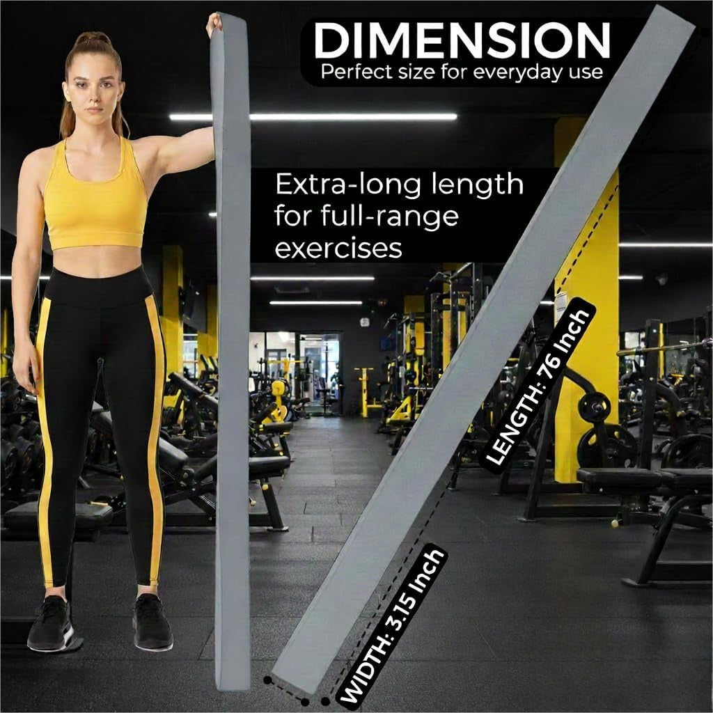 76" Wide Fabric Workout Resistance Band